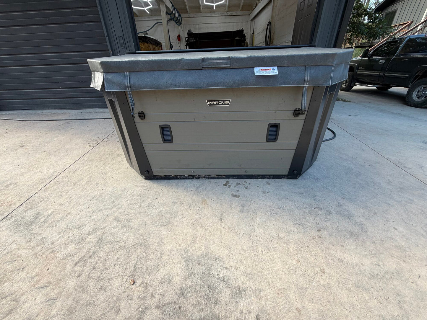 Refurbished 2022 Marquis V77L gray cabinet
